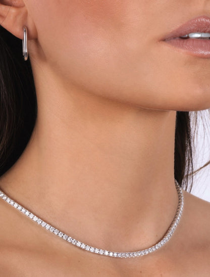 OVAL HOOPS EYRNALOKKAR