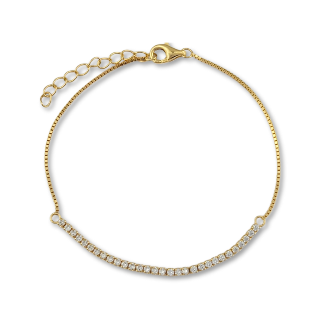 ZIRCONIA CHAIN ARMBAND